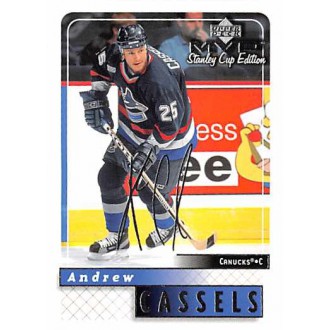 Paralelní karty - Cassels Andrew - 1999-00 MVP Stanley Cup Silver Script No.185