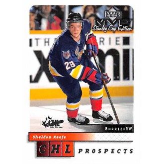 Paralelní karty - Keefe Sheldon - 1999-00 MVP Stanley Cup Silver Script No.195