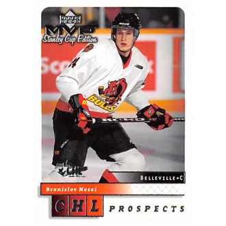 Paralelní karty - Mezei Branislav - 1999-00 MVP Stanley Cup Silver Script No.196