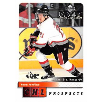 Paralelní karty - Jardine Ryan - 1999-00 MVP Stanley Cup Silver Script No.198