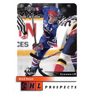 Paralelní karty - Ralph Brad - 1999-00 MVP Stanley Cup Silver Script No.207