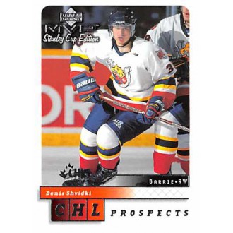 Paralelní karty - Shvidki Denis - 1999-00 MVP Stanley Cup Silver Script No.212