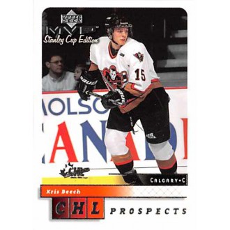 Paralelní karty - Beech Kris - 1999-00 MVP Stanley Cup Silver Script No.214