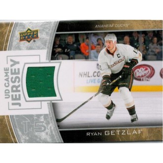 Jersey karty - Getzlaf Ryan - 2013-14 Upper Deck Game Jerseys No.GJ-RG