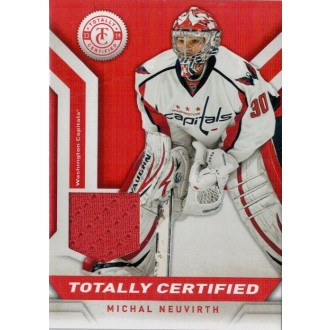 Jersey karty - Neuvirth Michal - 2013-14 Totally Certified Jerseys Red  No.TC-MN