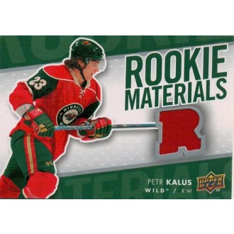 Jersey karty - Kalus Petr - 2007-08 Upper Deck Rookie Materials  No.RM-KA