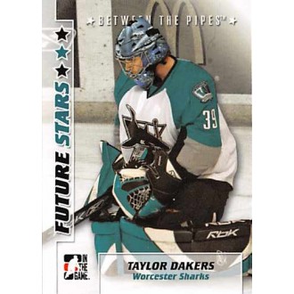 Řadové karty - Dakers Taylor - 2007-08 Between The Pipes No.50