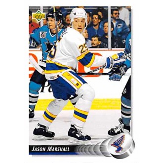 Řadové karty - Marshall Jason - 1992-93 Upper Deck No.68