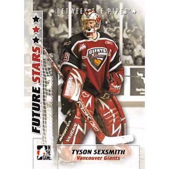 Řadové karty - Sexsmith Tyson - 2007-08 Between The Pipes No.60