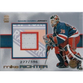 Jersey karty - Richter Mike - 2000-01 Crown Royale Game-Worn Jerseys No.17
