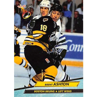 Řadové karty - Ashton Brent - 1992-93 Ultra No.1