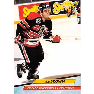 Řadové karty - Brown Rob - 1992-93 Ultra No.33