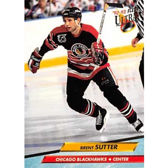 Řadové karty - Sutter Brent - 1992-93 Ultra No.43