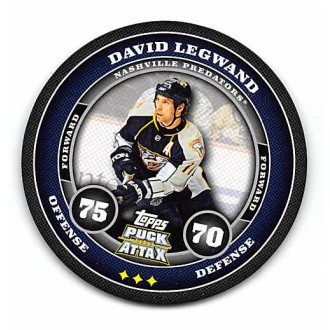 Řadové karty - Legwand David - 2009-10 Topps Puck Attax No.103