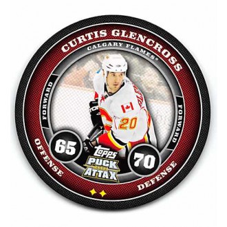 Řadové karty - Glencross Curtis - 2009-10 Topps Puck Attax No.28