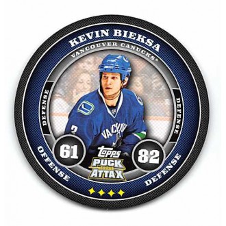 Řadové karty - Bieksa Kevin - 2009-10 Topps Puck Attax No.185
