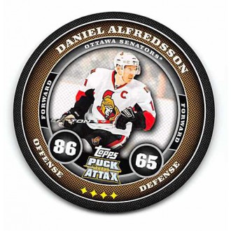 Řadové karty - Alfredsson Daniel - 2009-10 Topps Puck Attax No.131