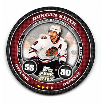 Řadové karty - Keith Duncan - 2009-10 Topps Puck Attax No.42