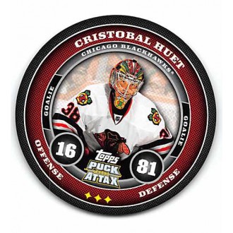 Řadové karty - Huet Cristobal - 2009-10 Topps Puck Attax No.43