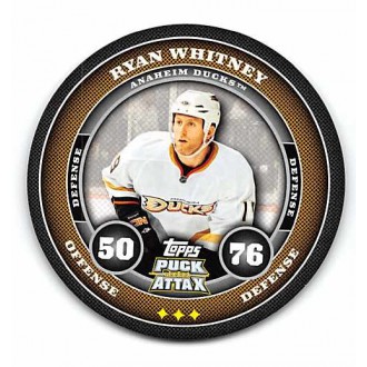 Řadové karty - Whitney Ryan - 2009-10 Topps Puck Attax No.5