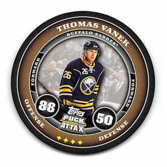 Řadové karty - Vanek Thomas - 2009-10 Topps Puck Attax No.22