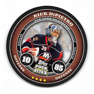 Řadové karty - DiPietro Rick - 2009-10 Topps Puck Attax No.121
