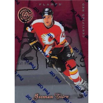 Paralelní karty - Titov German - 1997-98 Pinnacle Certified Certified Red No.88