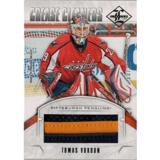 Patch karty - Vokoun Tomáš - 2012-13 Limited Crease Cleaners Materials Prime No.CC-TV