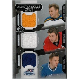 Jersey karty - Tarasenko Vladimir, Ryan Bobby, Vrbata Radim - 2015-16 SP Game Used All-Star Skills Triple Fabrics No.AS3-9