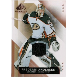 Jersey karty - Andersen Frederik - 2015-16 SP Game Used Copper Jerseys No.47