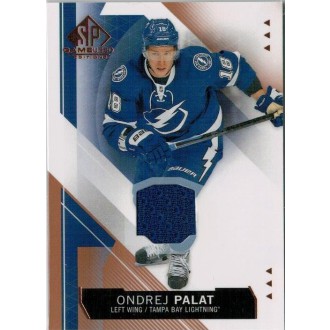 Jersey karty - Palát Ondřej - 2015-16 SP Game Used Copper Jerseys No.72