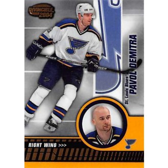 Řadové karty - Demitra Pavol - 2003-04 Invincible No.79