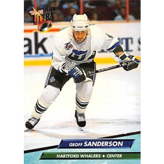 Řadové karty - Sanderson Geoff - 1992-93 Ultra No.75