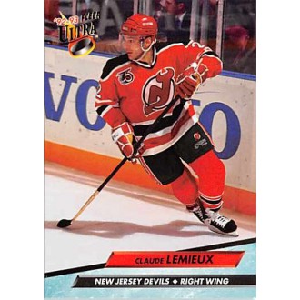 Řadové karty - Lemieux Claude - 1992-93 Ultra No.114