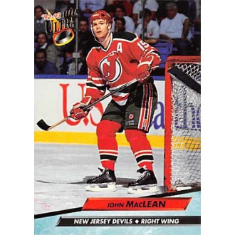Řadové karty - MacLean John - 1992-93 Ultra No.115