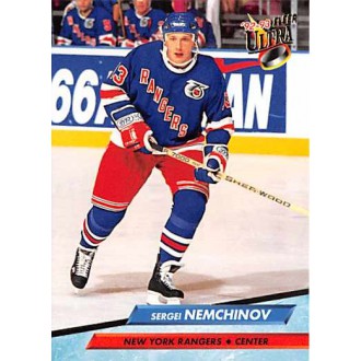 Řadové karty - Nemchinov Sergei - 1992-93 Ultra No.140
