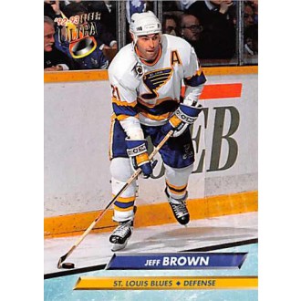 Řadové karty - Brown Jeff - 1992-93 Ultra No.183