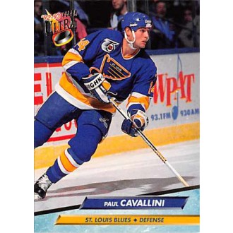Řadové karty - Cavallini Paul - 1992-93 Ultra No.185