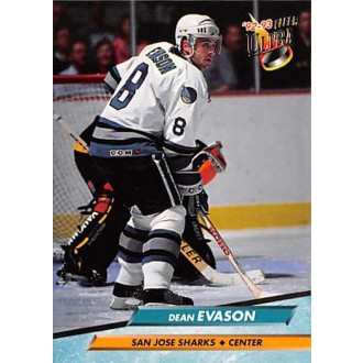 Řadové karty - Evanson Dean - 1992-93 Ultra No.193