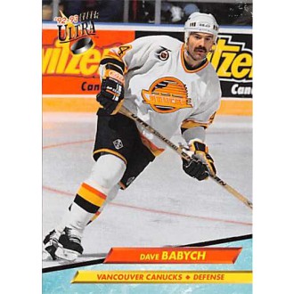 Řadové karty - Babych Dave - 1992-93 Ultra No.218