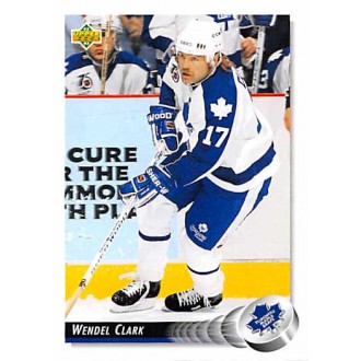 Řadové karty - Clark Wendel - 1992-93 Upper Deck No.89