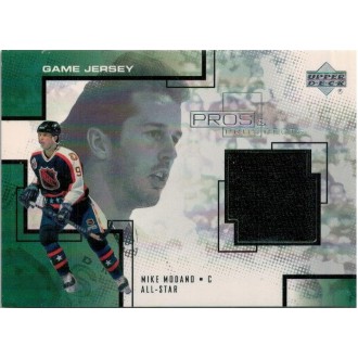Jersey karty - Modano Mike - 2000-01 Pros and Prospects Game Jerseys No.MM