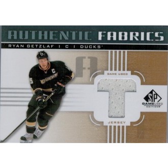 Jersey karty - Getzlaf Ryan - 2011-12 SP Game Used Authentic Fabrics  No.AF-RG