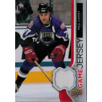 Jersey karty - Coffey Paul - 2014-15 Upper Deck Game Jerseys white No.GJ-PC
