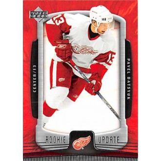 Řadové karty - Datsyuk Pavel - 2005-06 Rookie Update No.34