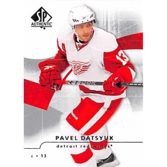 Řadové karty - Datsyuk Pavel - 2008-09 SP Authentic No.23