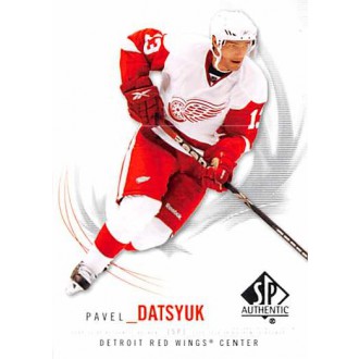 Řadové karty - Datsyuk Pavel - 2009-10 SP Authentic No.82