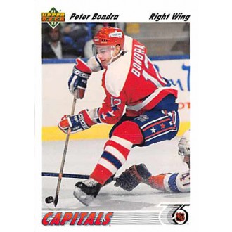 Řadové karty - Bondra Peter - 1991-92 Upper Deck No.131