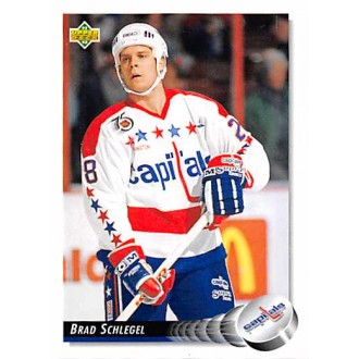 Řadové karty - Schlegel Brad - 1992-93 Upper Deck No.101