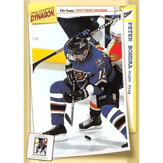 Insertní karty - Bondra Peter - 1997-98 Dynagon Best Kept Secrets No.100